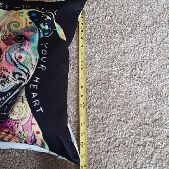 NWOT  Pittbull pillow  - Picture 4 of 5